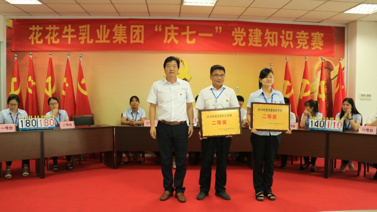 知识竞赛争先锋   比学赶超展风采 —— 玩球通(中国)一站式服务平台乳业集团党委举办庆 “七一”党建知识竞赛