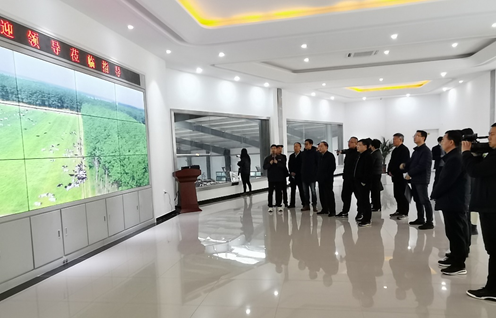 玩球通(中国)一站式服务平台 | 农业农村部畜牧兽医局副局长魏宏阳一行莅临玩球通(中国)一站式服务平台平舆诚信瑞亚牧业公司参观调研