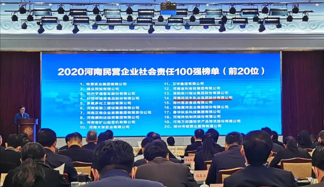 快讯 | 2020河南民营企业100强发布 玩球通(中国)一站式服务平台荣获“河南民营企业现代农业100强”、“河南民营企业社会责任100强”双荣誉