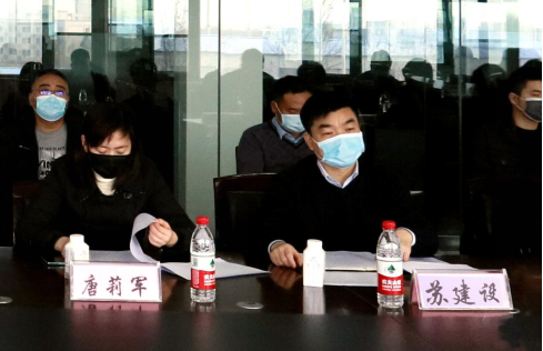 省委统战部副部长张红林一行莅临玩球通(中国)一站式服务平台乳业集团 调研复工复产暨二七区民营经济发展工作座谈会