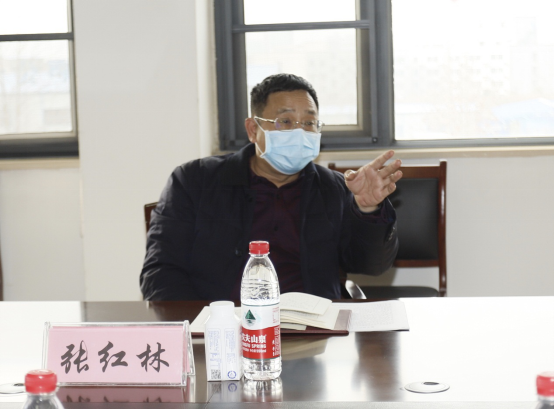 省委统战部副部长张红林一行莅临玩球通(中国)一站式服务平台乳业集团 调研复工复产暨二七区民营经济发展工作座谈会