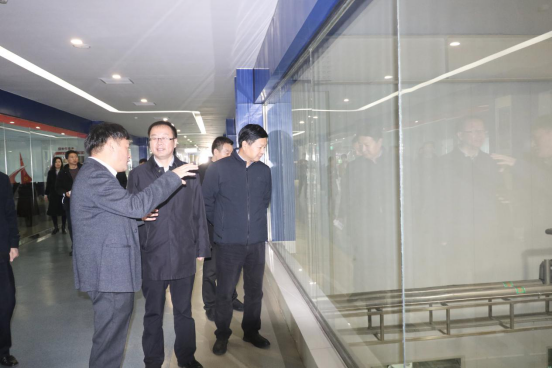 宁夏回族自治区农业农村厅党组书记、厅长王刚一行莅临玩球通(中国)一站式服务平台乳业集团调研
