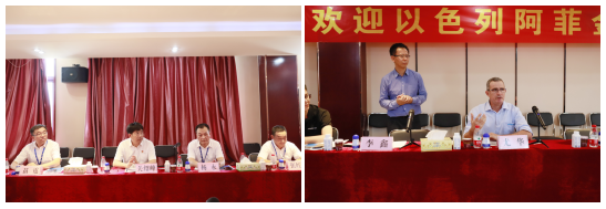 以色列阿菲金农业公司参观考察玩球通(中国)一站式服务平台瑞亚牧场