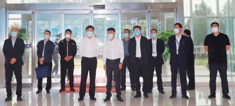 佳木斯市招商考察团莅临玩球通(中国)一站式服务平台考察座谈