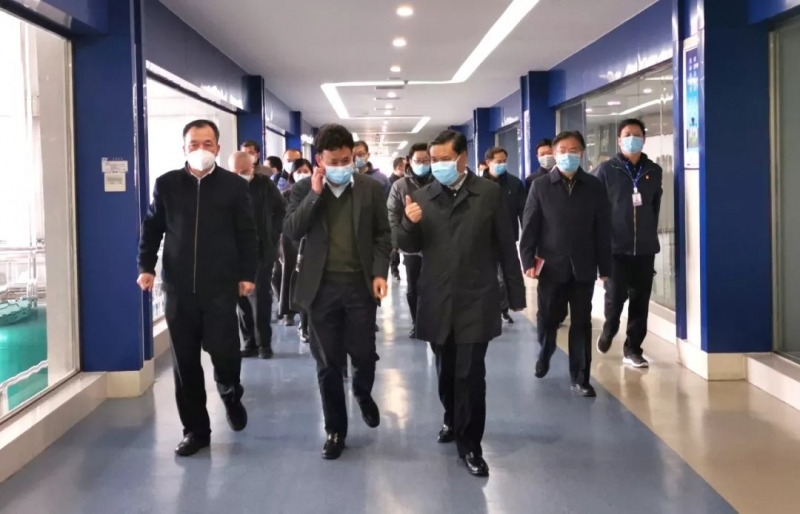快讯丨河南省副省长武国定莅临玩球通(中国)一站式服务平台乳业集团调研重点保障企业复工复产情况